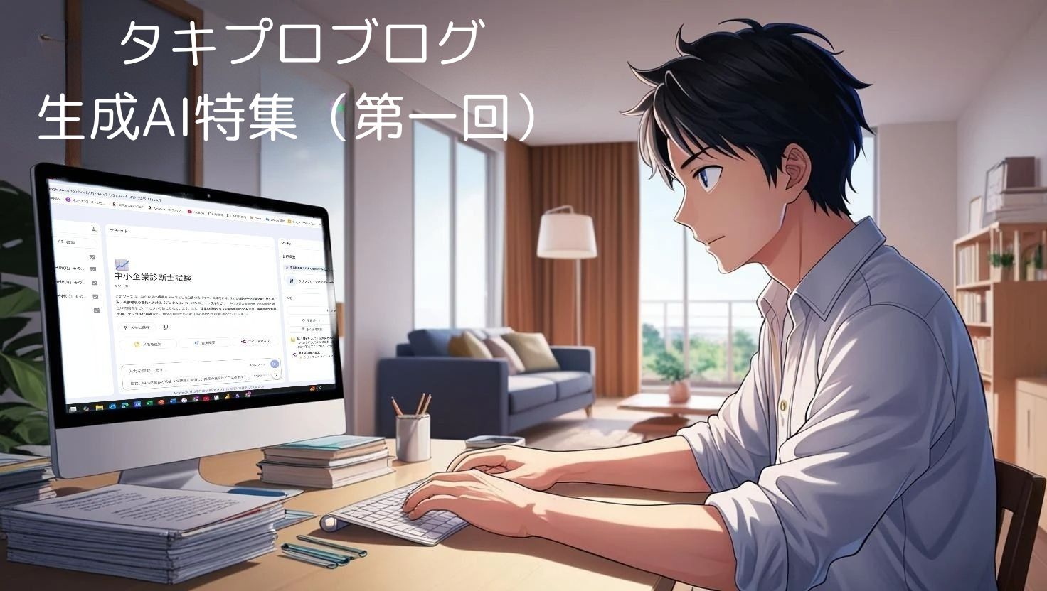生成AIを活用して試験勉強を効率化しよう(1次試験編) - タキプロ